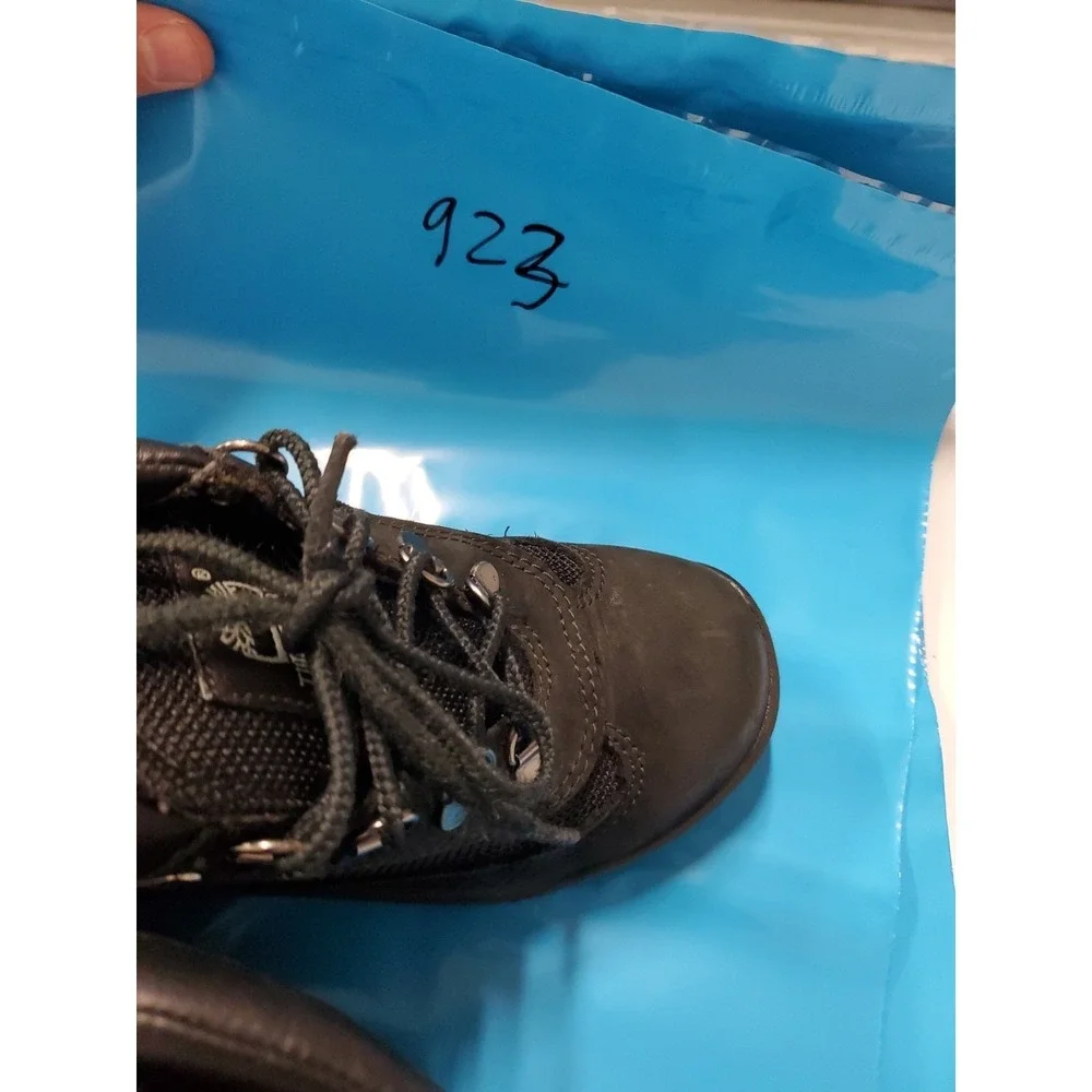 Timberland Premium WP Boots Little Kids Sz 1 1M Black Nubuck‎